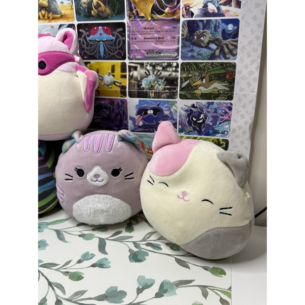 Squishmallows Lot of 5 Safiyah Zebra Winona Pegacorn Brixton Tabitha Karina 6" - Picture 4 of 8
